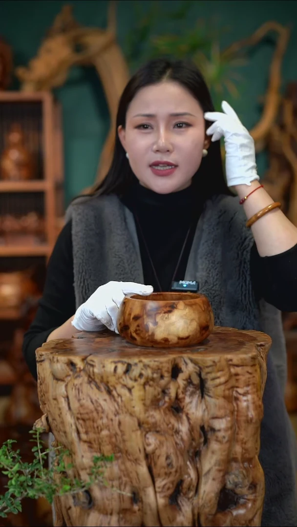 枣木雷击枣木聚宝盆