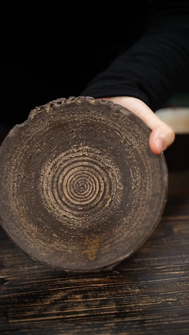 全手工制作 南蛮壶承16.5CM