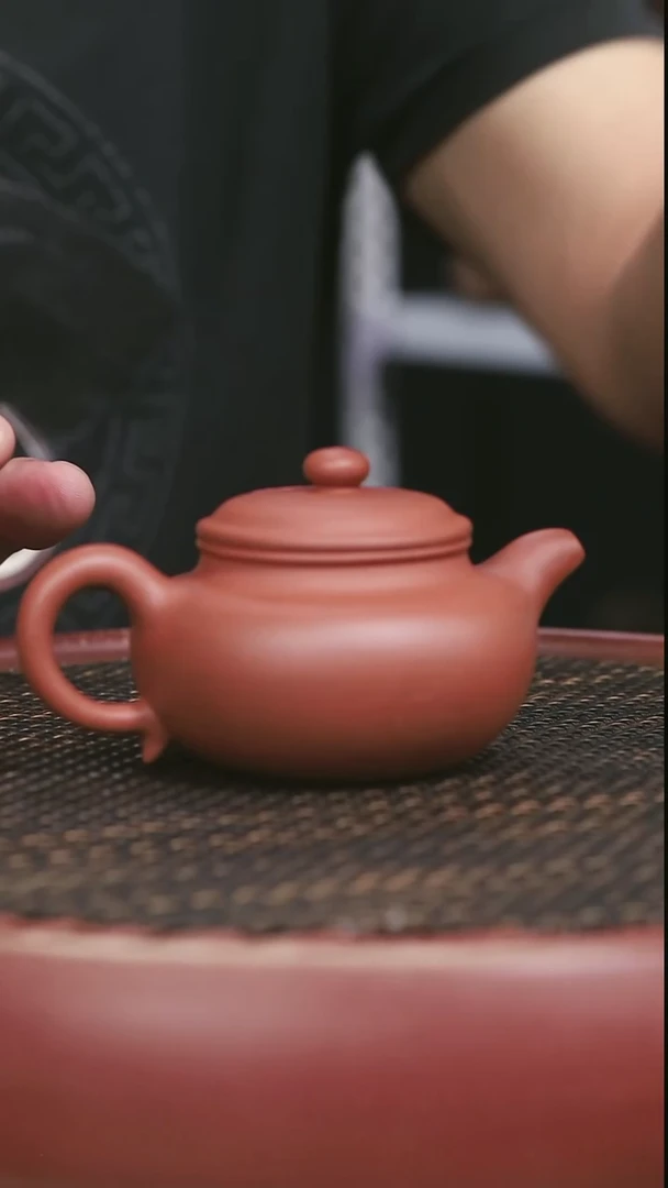 茶壶紫砂13号老红泥仿古200CC