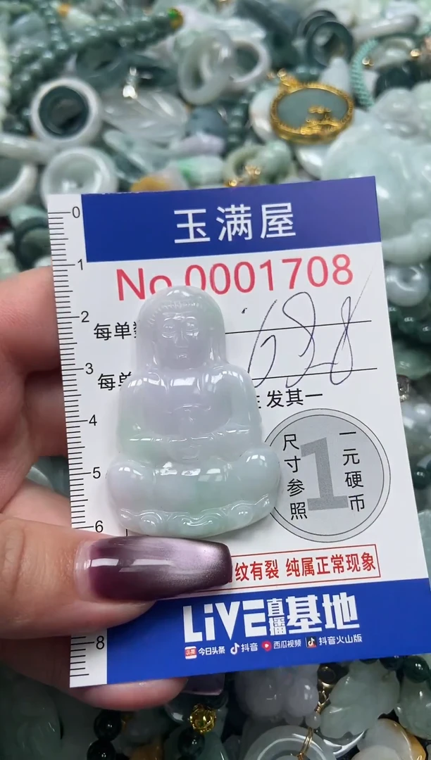 颈饰未镶嵌翡翠1708