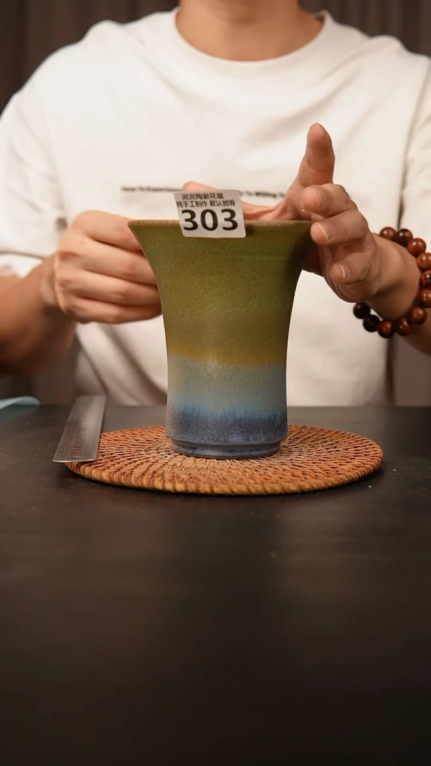 瓷片303 外口径约12  外高约14