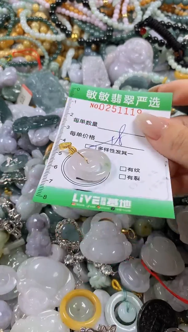 翡翠未镶嵌颈饰闪购0251119多样性发其一