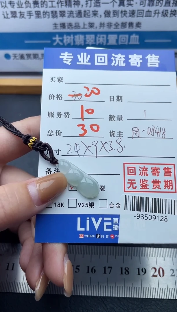 【闪购商品】翡翠颈饰未镶嵌多人-93509128