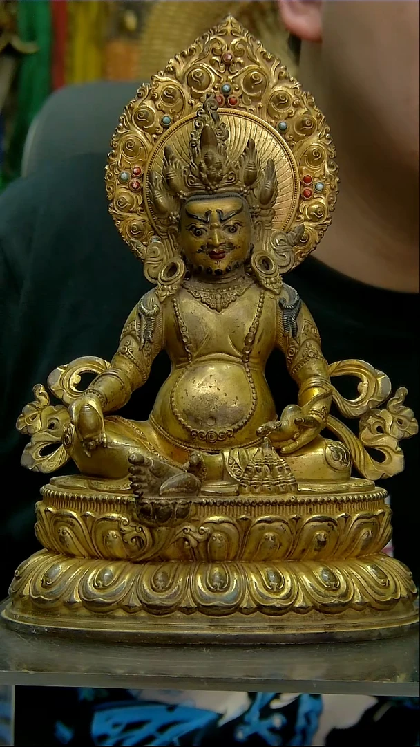 造像铜像铜造像造像黄财神