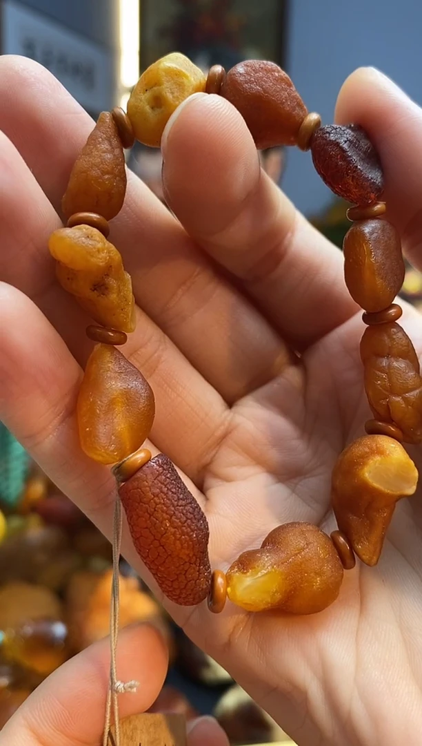 手串琥珀未镶嵌手串