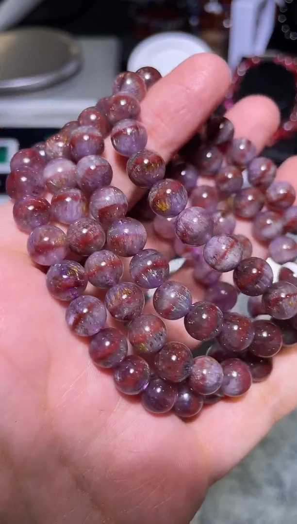 【闪购商品】水晶手链未镶嵌极光单圈A8.5（多样性发其一）