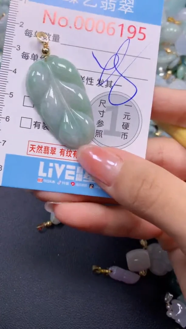 颈饰未镶嵌翡翠6195