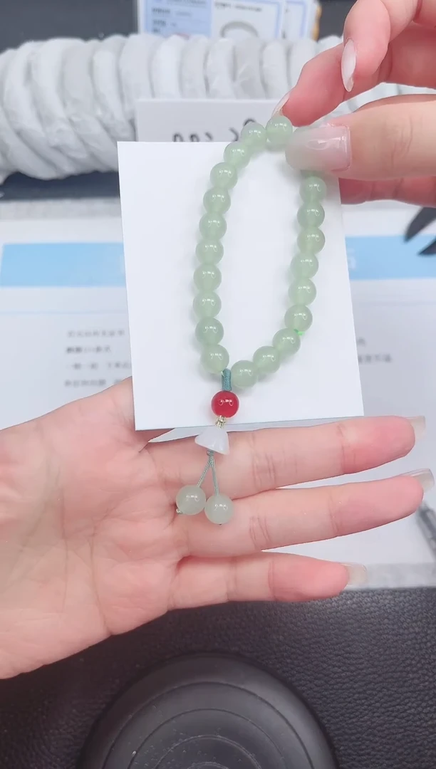 未镶嵌手镯石英质玉东陵玉手串
