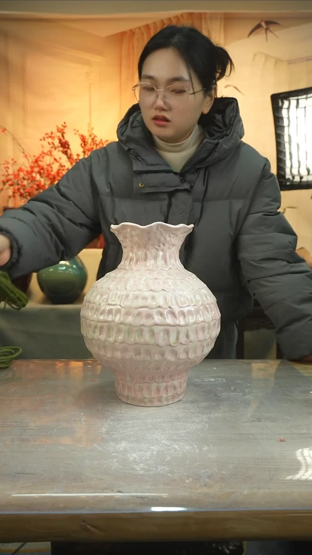 高30口14高温陶瓷花器