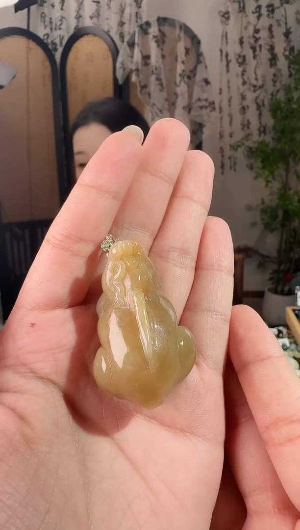 颈饰未镶嵌和田玉貔貅