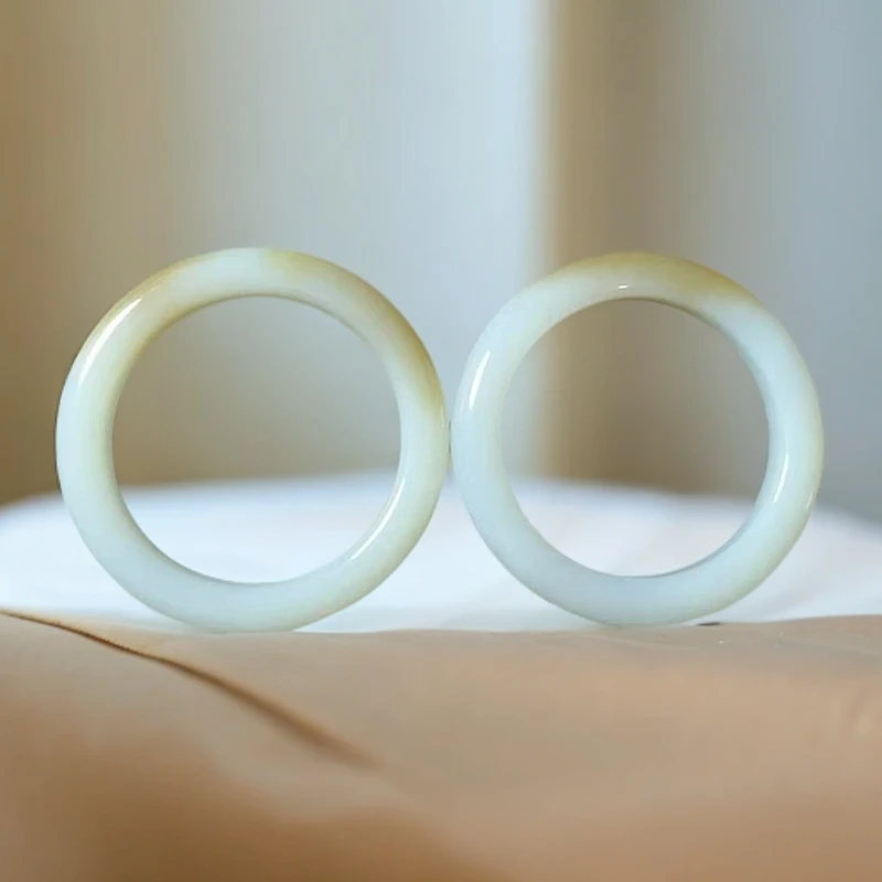 【嘉玉隆珠宝】天然和田玉糖白手镯多样性发货仅一条