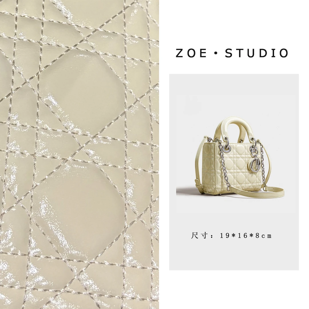 【佐伊甄选】SK-82832-奶油黄轻奢女士经典小众斜挎包包时尚百搭