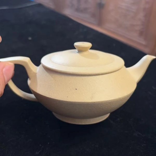 原矿紫砂主人杯品茗杯 本绿 汉云