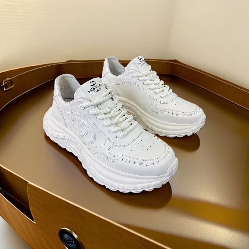 元郎男装176-253透气民族风车缝线厚底时尚男士老爹鞋潮鞋单鞋