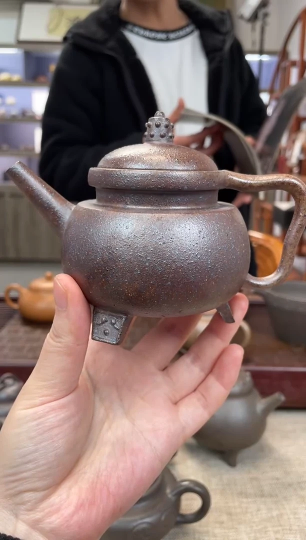 【闪购商品】紫砂茶壶岩中泥 乾坤