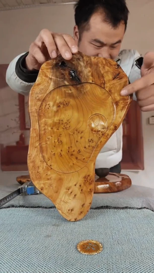 【闪购商品】木木雕茶盘不含配件 截图为准 4