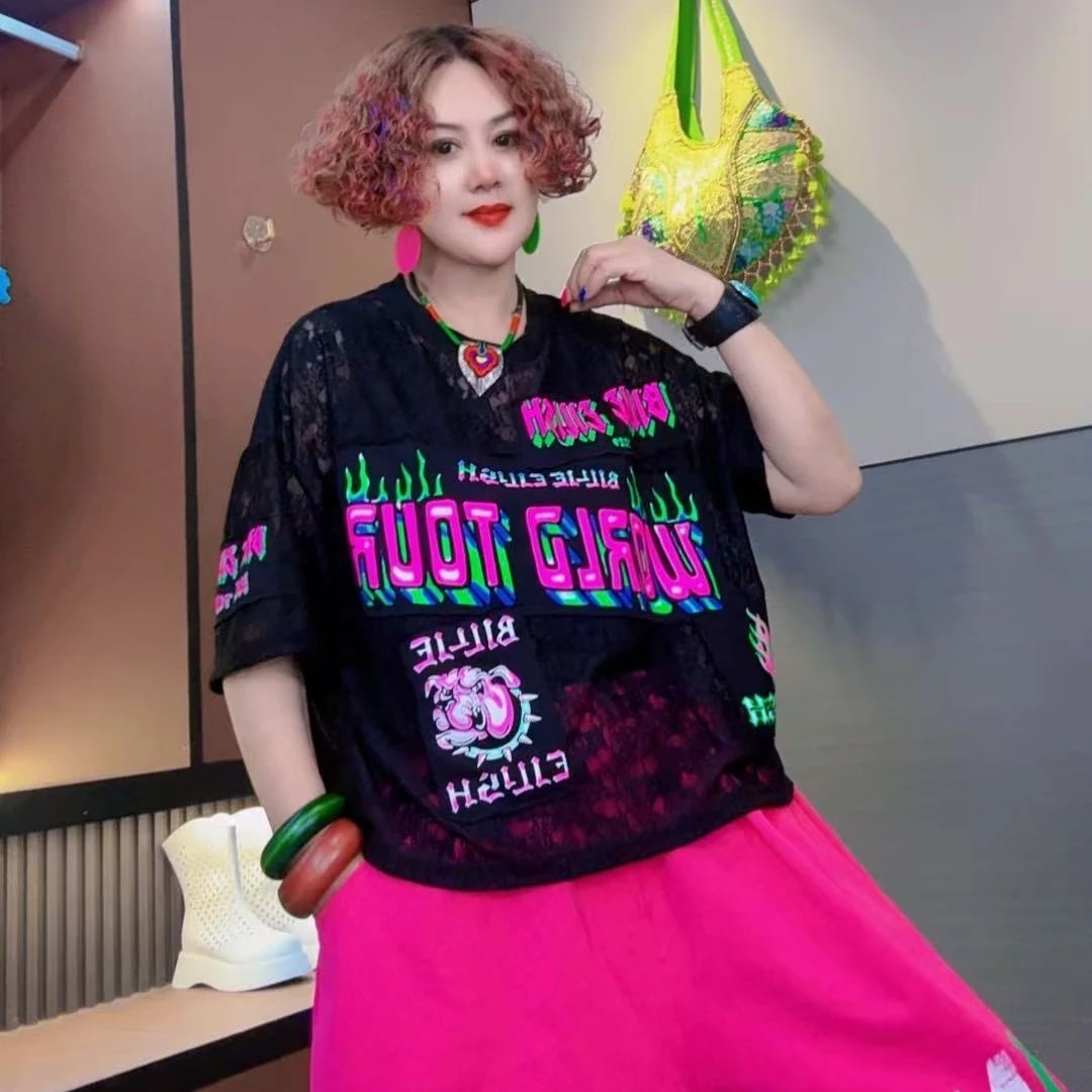 {欧洲站}梦姐同款时尚针织镂空上衣