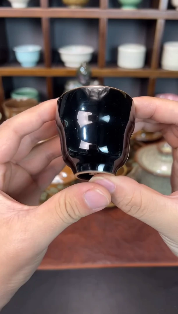 【闪购商品】杯福禄杯乌金釉全精品