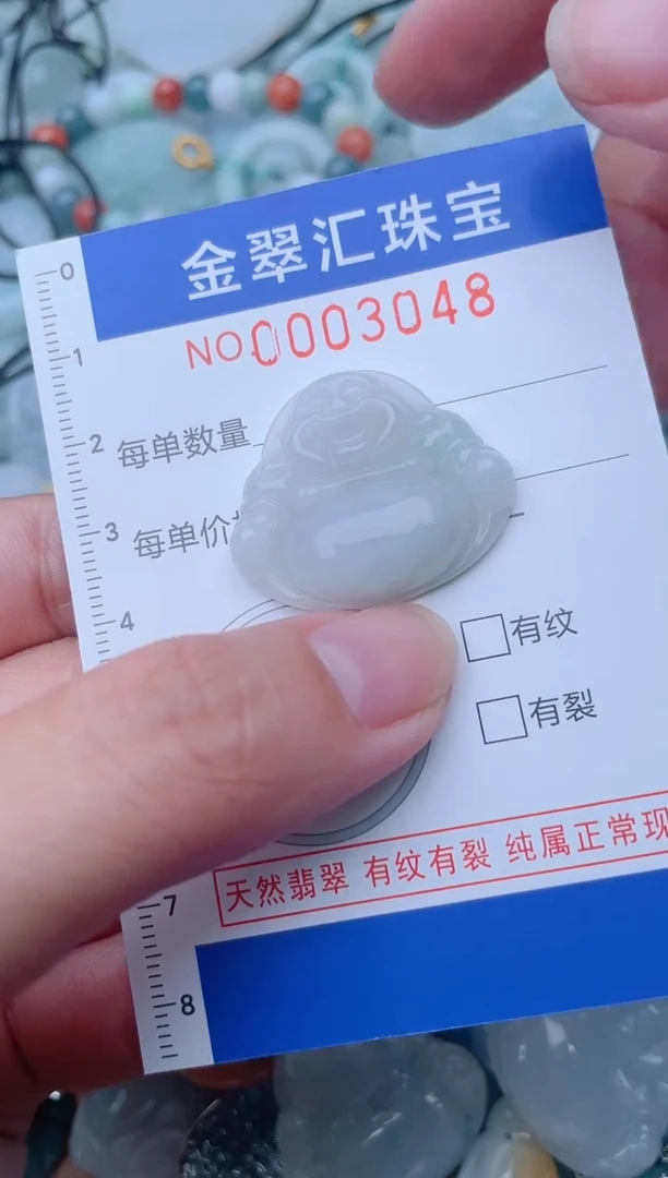 颈饰未镶嵌翡翠3048