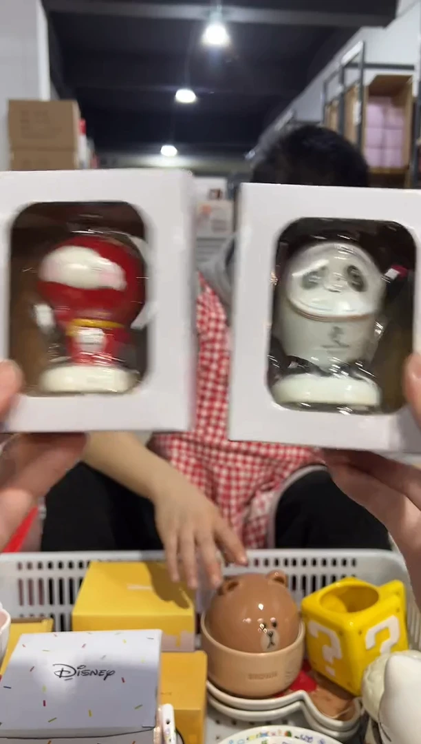 【闪购商品】杯原盒敦蓉摆件一对