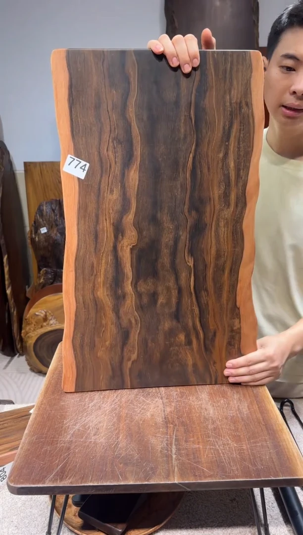 风车木（黑檀木）尺寸65*38*2.5编号774