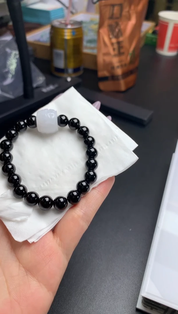 未镶嵌手绳翡翠翡翠
