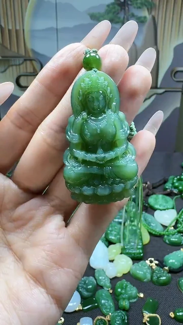 未镶嵌和田玉挂件1