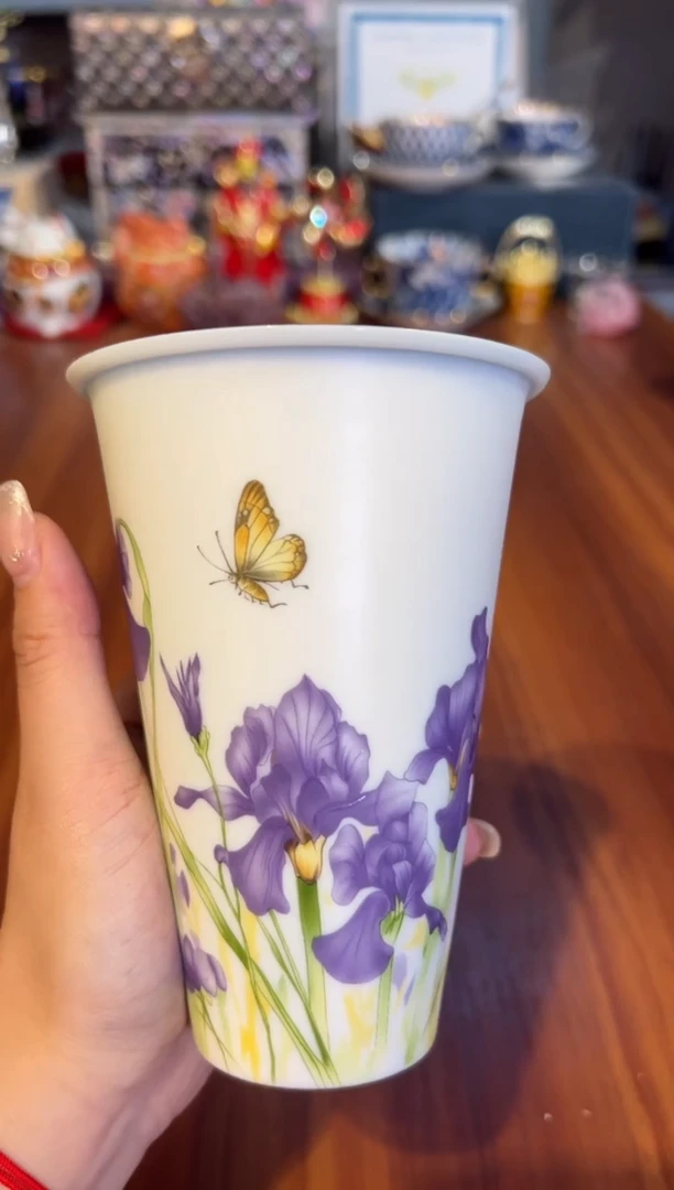 180卓见大可乐杯（绿鸢尾）