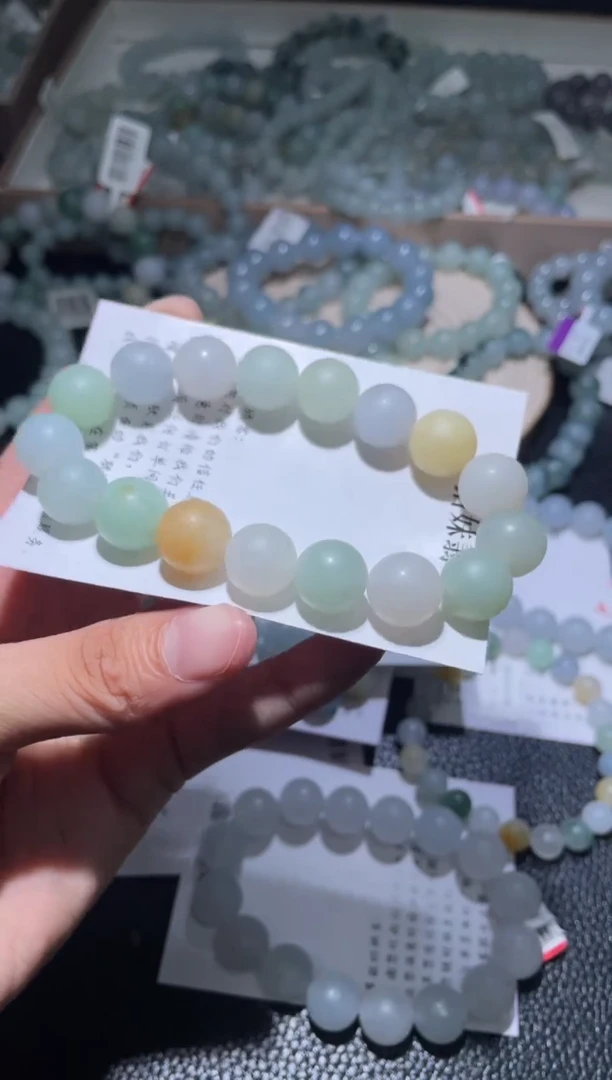 未镶嵌定制翡翠翡翠手串