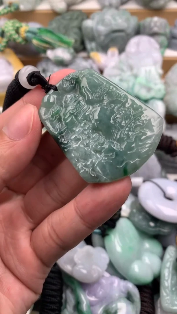 吊坠(不含链)未镶嵌翡翠1