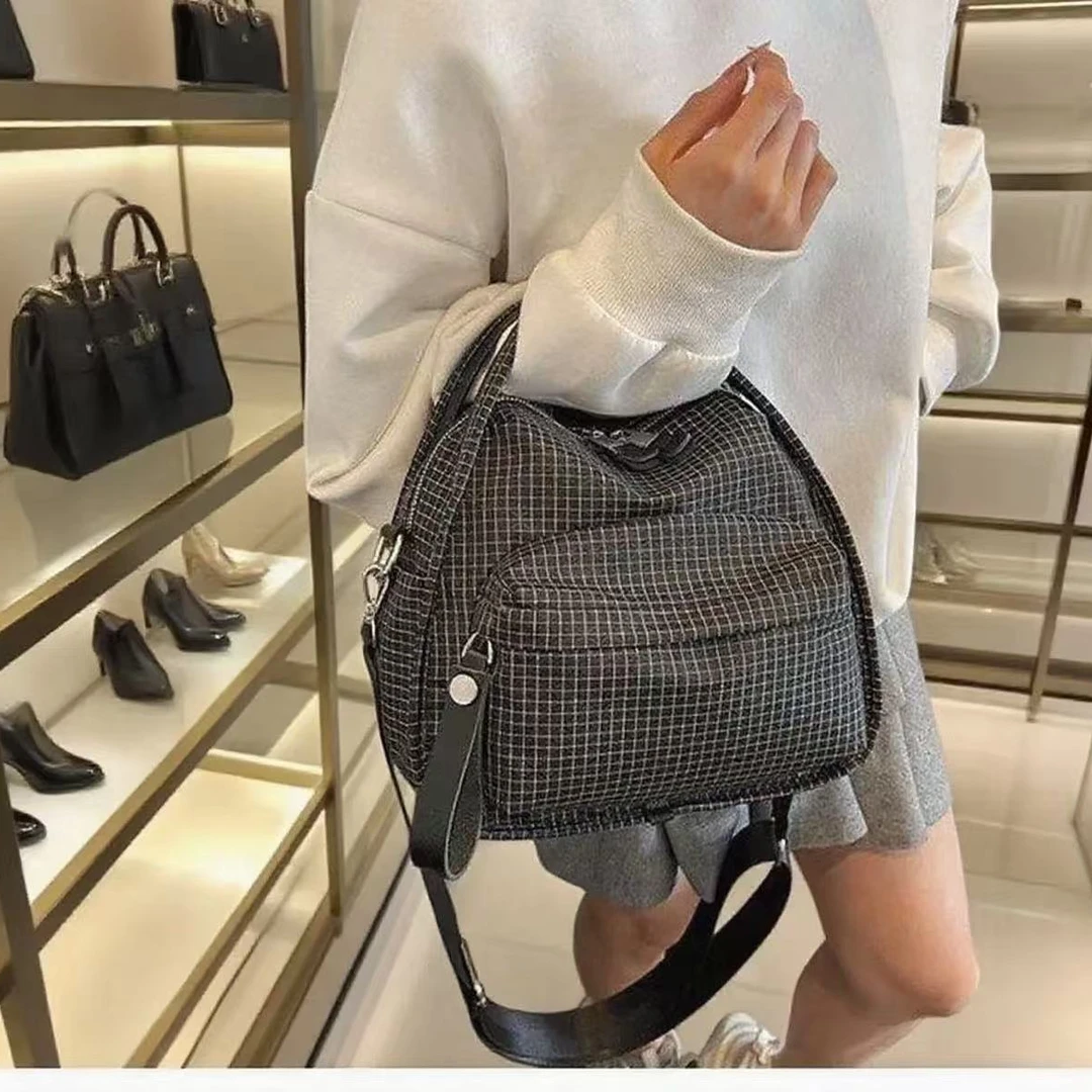 【精选】日系小众休闲轻便包包大容量单肩斜挎包通勤手提包828