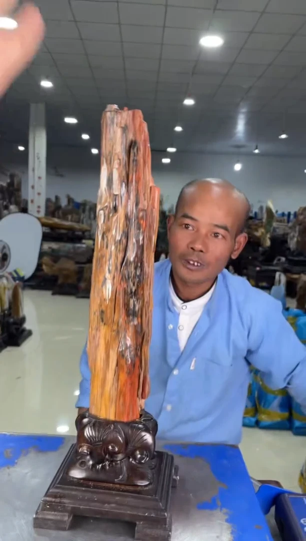 【闪购商品】硅化玉摆件未镶嵌11