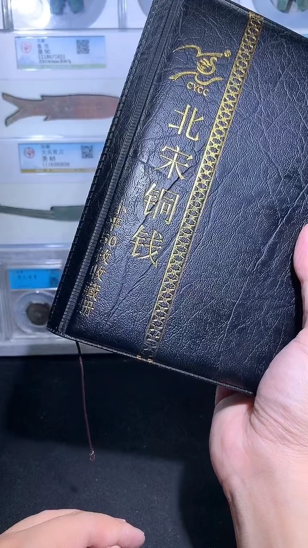 铜御泉收藏北宋铜钱册50枚