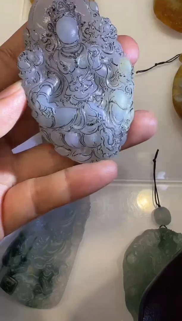 未镶嵌定制翡翠牌子