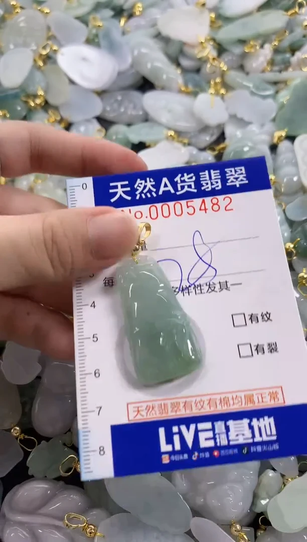 颈饰未镶嵌翡翠天然A货翡翠