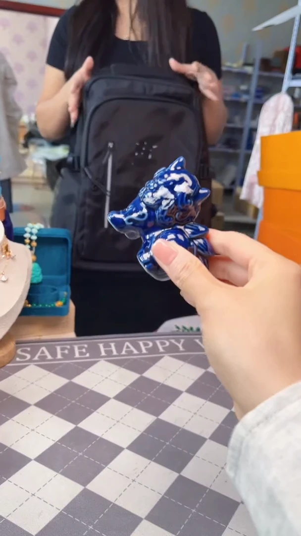 瓷片陶茶666文玩周边多人鸟