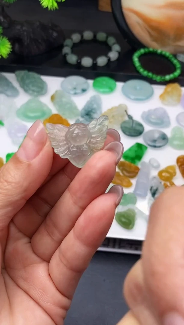 未镶嵌定制翡翠平***A批量货品多样性发其一/