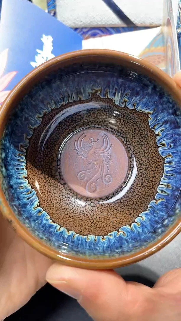 【闪购商品】茶盏带礼盒云飞高端茶器主人杯