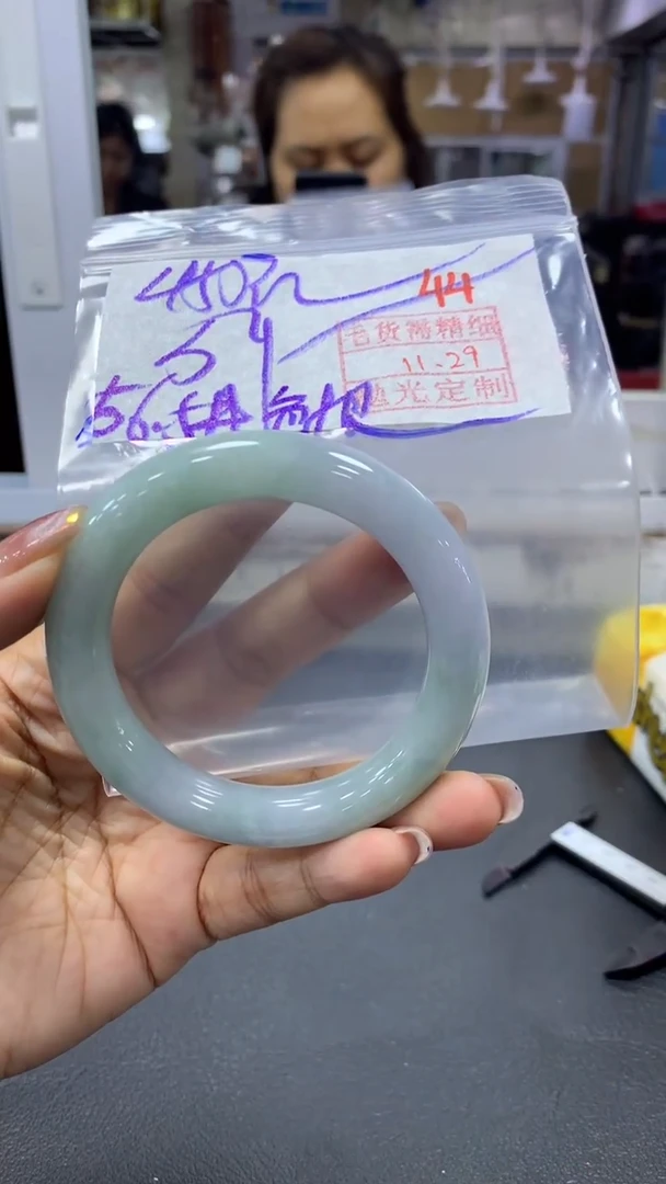 未镶嵌定制翡翠S****❤毛货需精细抛光+拍一发一+44