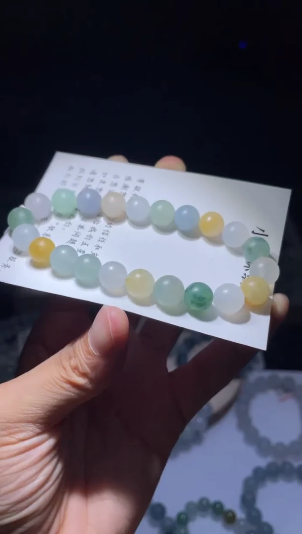 未镶嵌定制翡翠翡翠手串