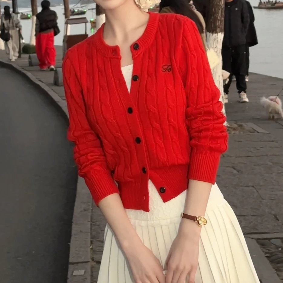 【熙木】慵懒风百搭针织假两件气质毛衣5CMJJ8483