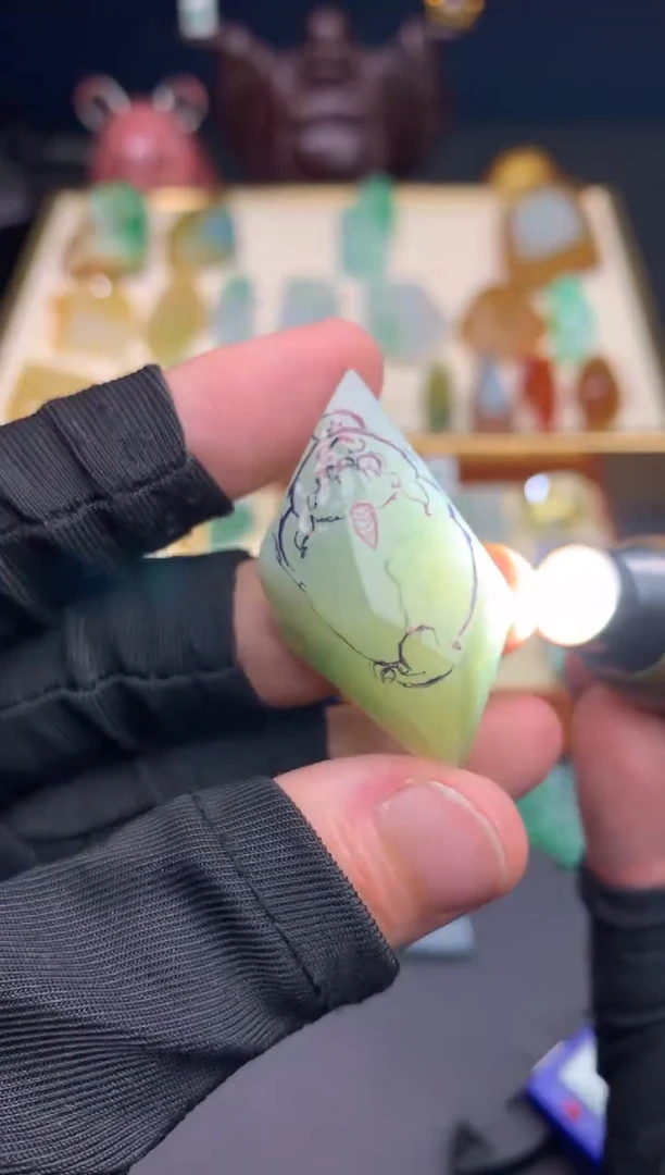 未镶嵌定制翡翠天然翡翠裸石（包工）