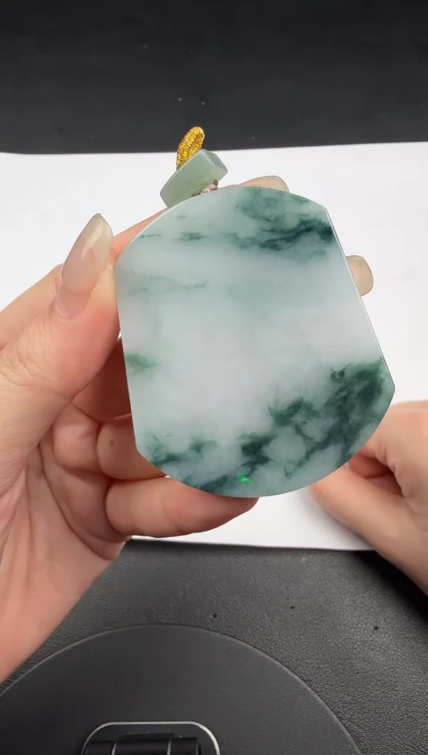 吊坠(不含链)未镶嵌翡翠翡翠饰品-64