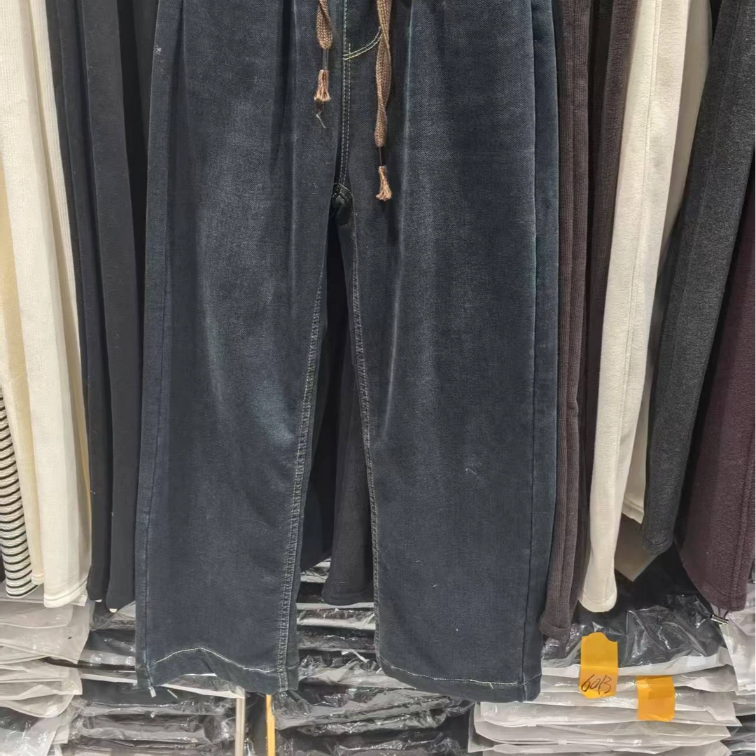 苗苗家加厚牛仔裤9895