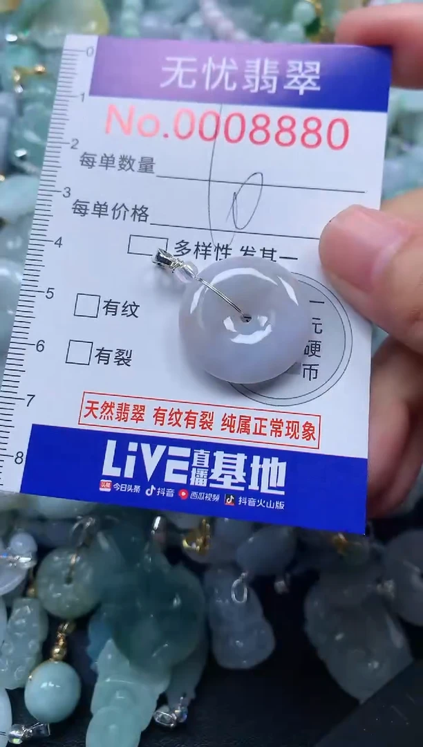 颈饰未镶嵌翡翠8880