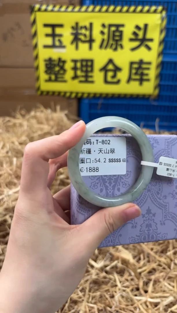 未镶嵌手镯石英质玉T-802