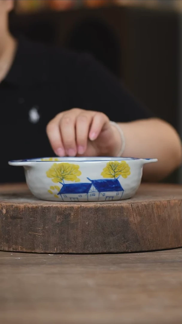 瓷片景德镇高温釉下彩（食品级）