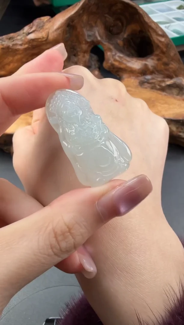 吊坠(不含链)未镶嵌翡翠翡翠饰品-64