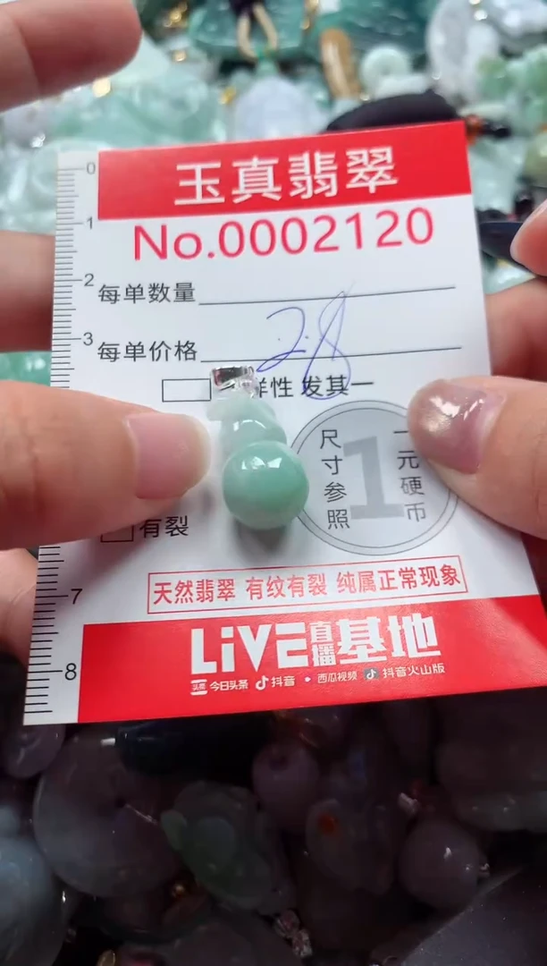 吊坠(不含链)未镶嵌翡翠2120