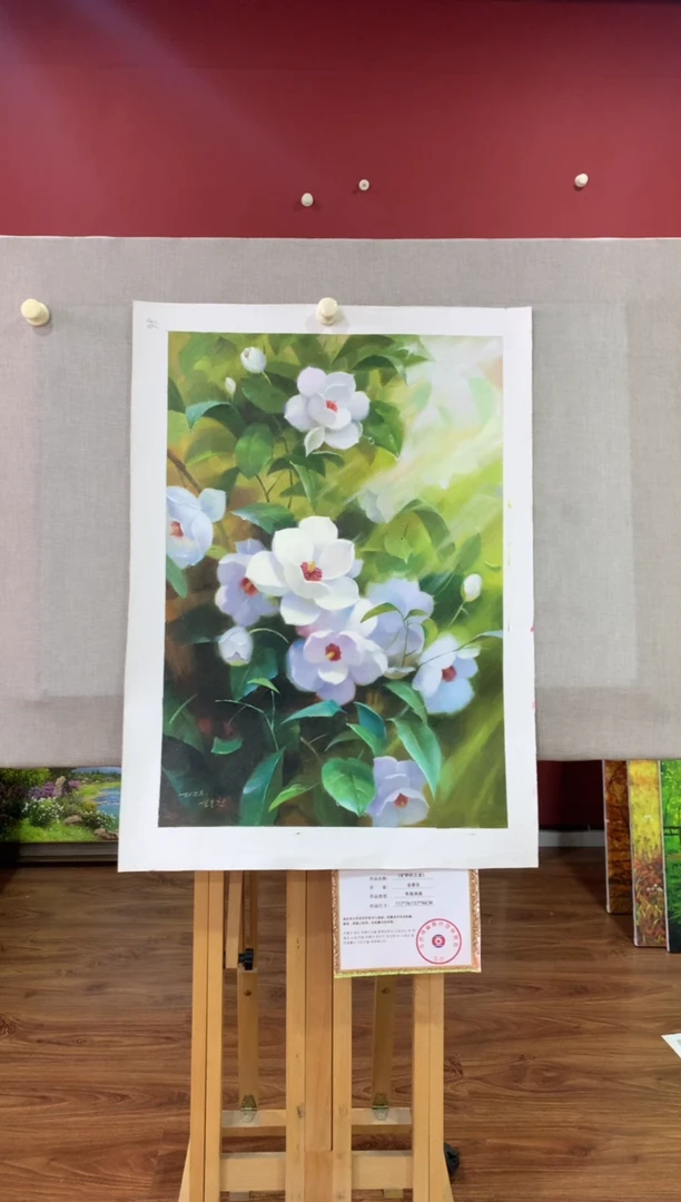 油画【79号】朝鲜原创手绘油画【功勋Ⅰ级画家丨孤品佳作】【顺丰包邮】
